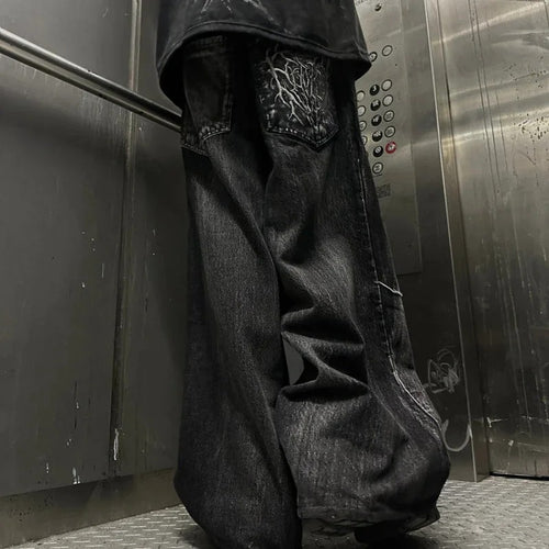 Sixxo - Raw Japanese Denim Hand Cut Phantom Jeans